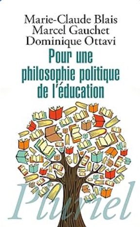 Couverture de Pour une philosophie politique de l'éducation