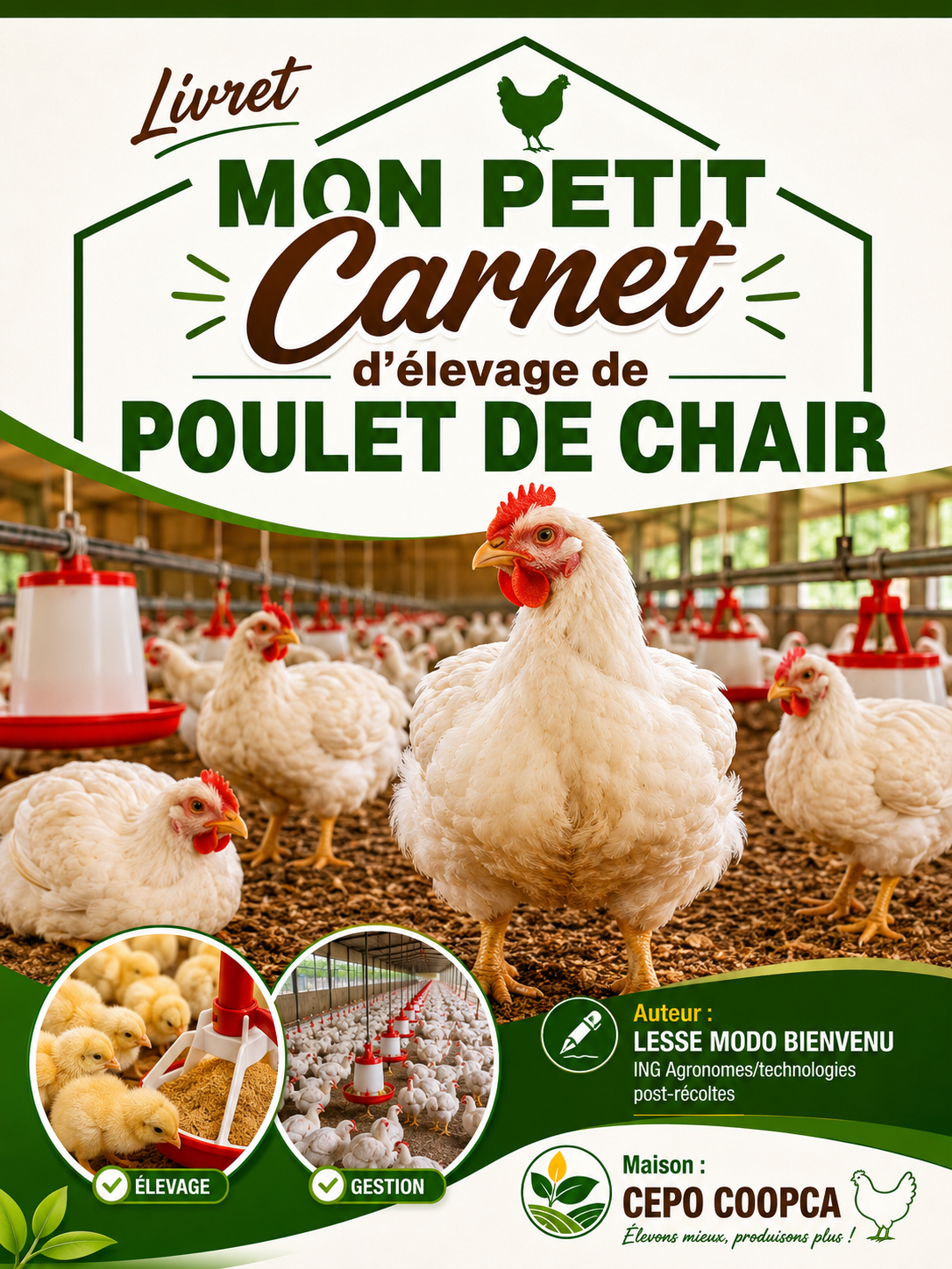Couverture de Mon petit Canet d'élevage de poulet de chair
