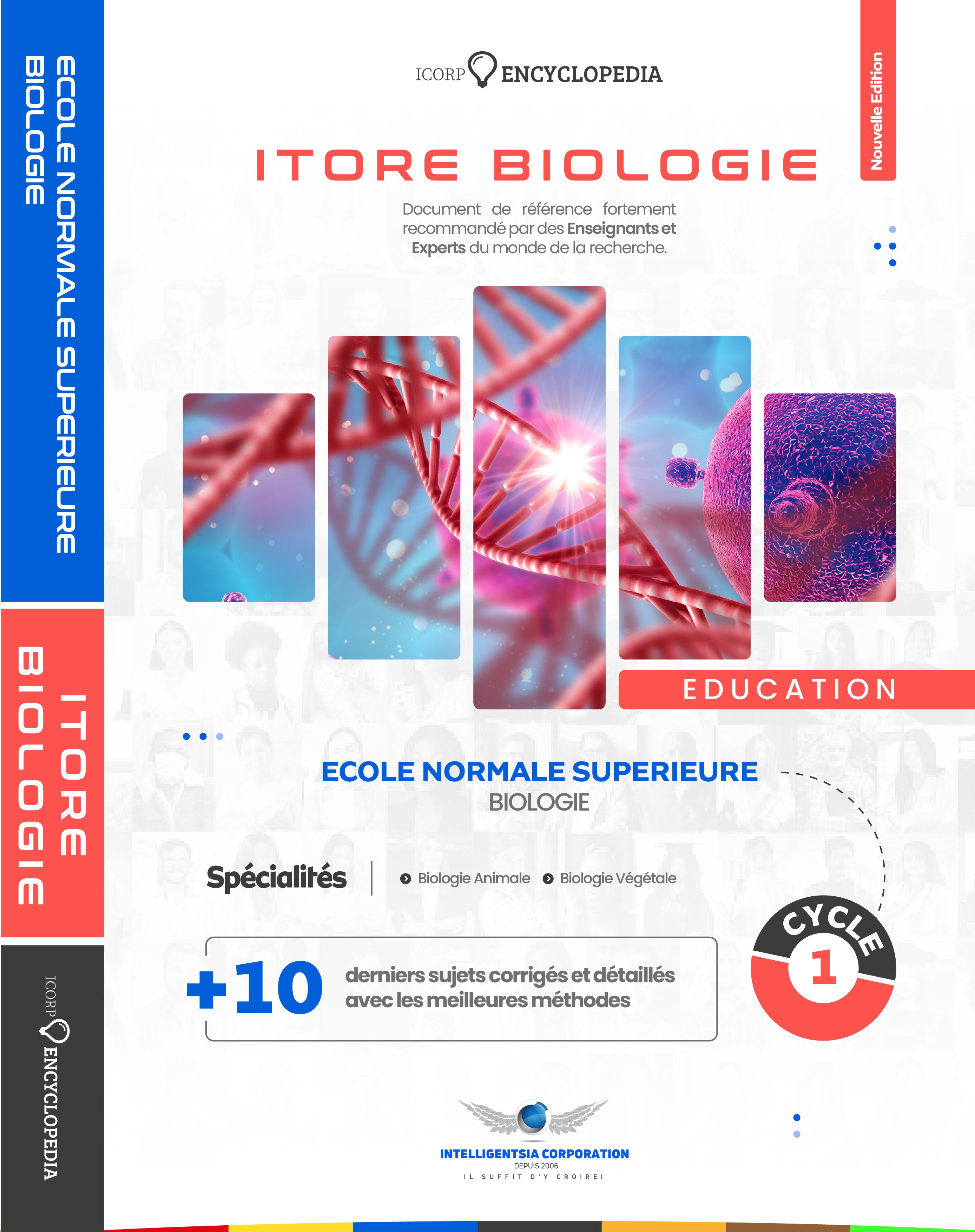Couverture de École normale supérieure Biologie 