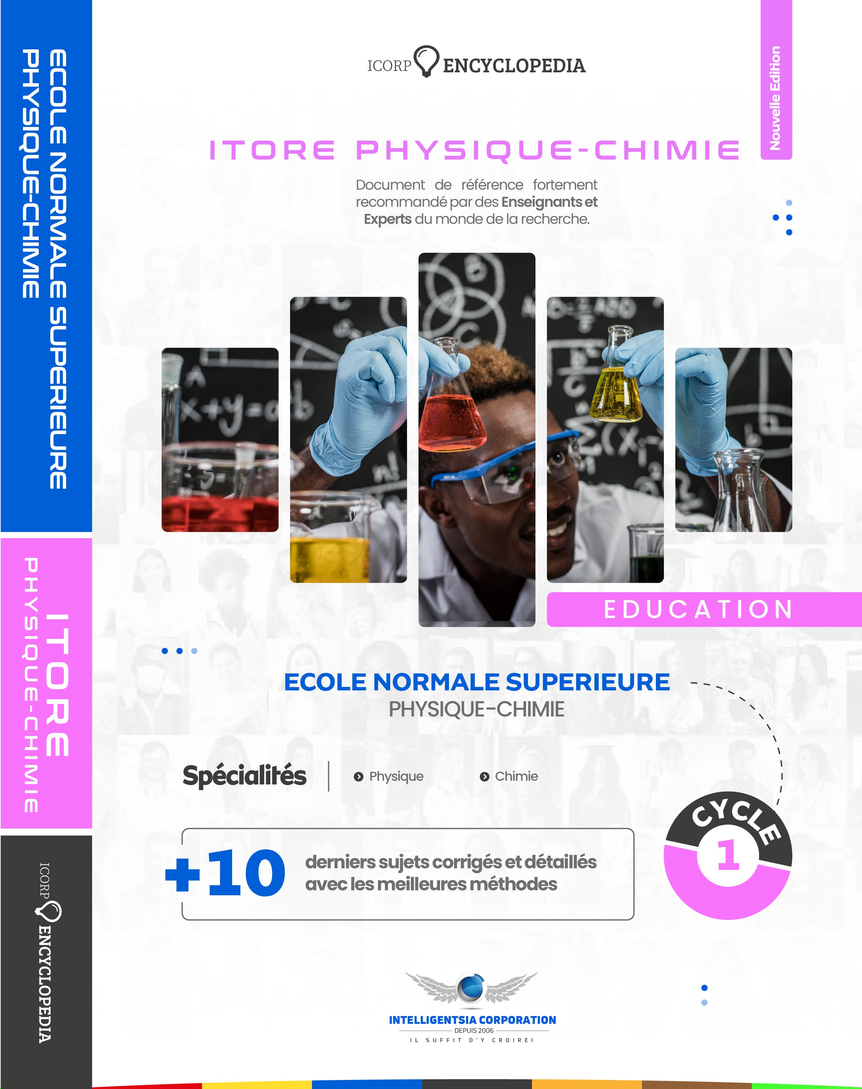 Couverture de École normale supérieure Physique-Chimie