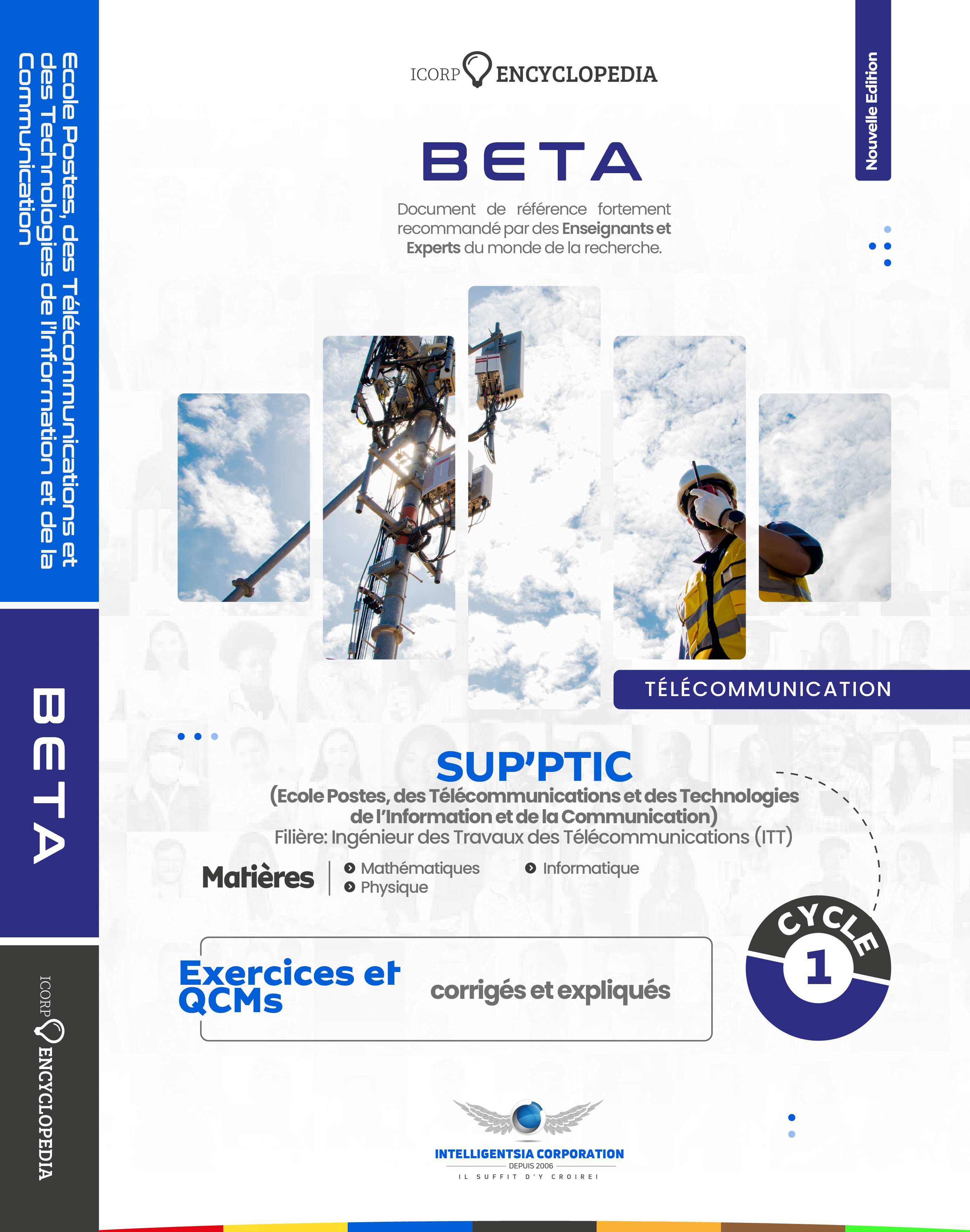 Couverture de SUP'PTIC (Ecole Postes, des Télécommunications et des Technologies de l'Information et de la Communication). Ing. Trav.